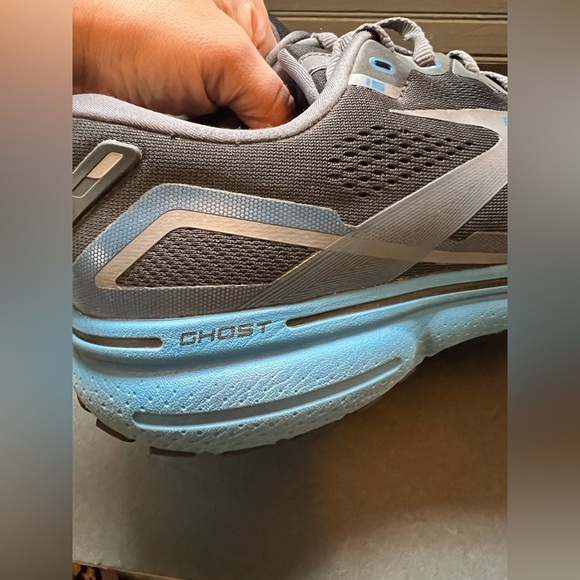 Brooks ghost and Sky Blue Running Shoes men’s size 10.5 main image 6